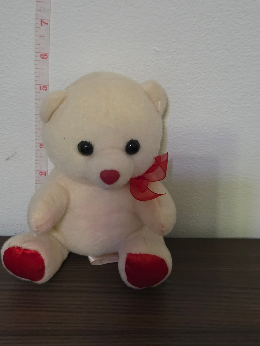 Dan Dee Collector's Choice Valentine Cream Teddy Bear